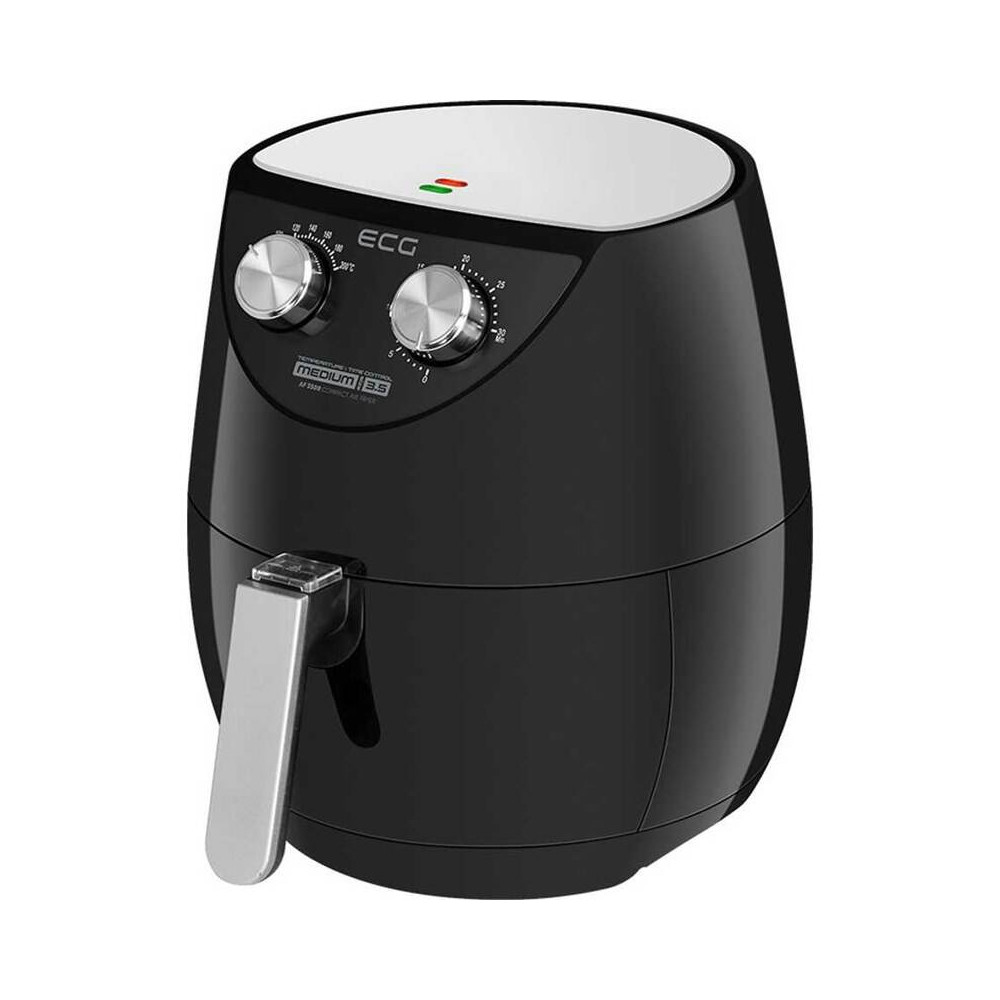 Horkovzdušná fritéza ECG AF 3500, 1500 W, 3,5 l, černá