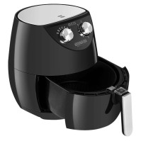 Horkovzdušná fritéza ECG AF 3500, 1500 W, 3,5 l, černá