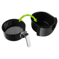 Horkovzdušná fritéza ECG AF 3500, 1500 W, 3,5 l, černá