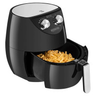 Horkovzdušná fritéza ECG AF 3500, 1500 W, 3,5 l, černá