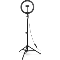 Sada Connect IT Streaming Box Selfie10RGB kruhové světlo pro streamování, YouTube, TikTok natáčení (CLI-5000-SM)