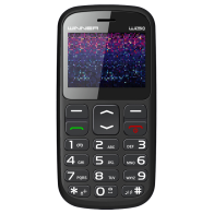 Telefon pro seniory WG 8 C, Seniorphone/WG8, černý