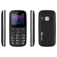 Telefon pro seniory WG 8 C, Seniorphone/WG8, černý