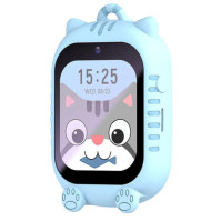 Chytré hodinky pro děti Forever Kids Look Me 2, KW-510, 4G/LTE, GPS, WiFi, modré