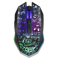 Herní bezdrátová myš Connect IT Doodle II CMO-3510-BK