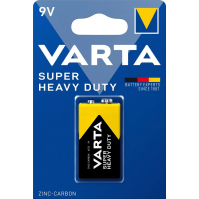 Baterie zinkouhlíková Varta Super Heavy Duty 9V, 6F22, blistr 1 ks (2022101411)