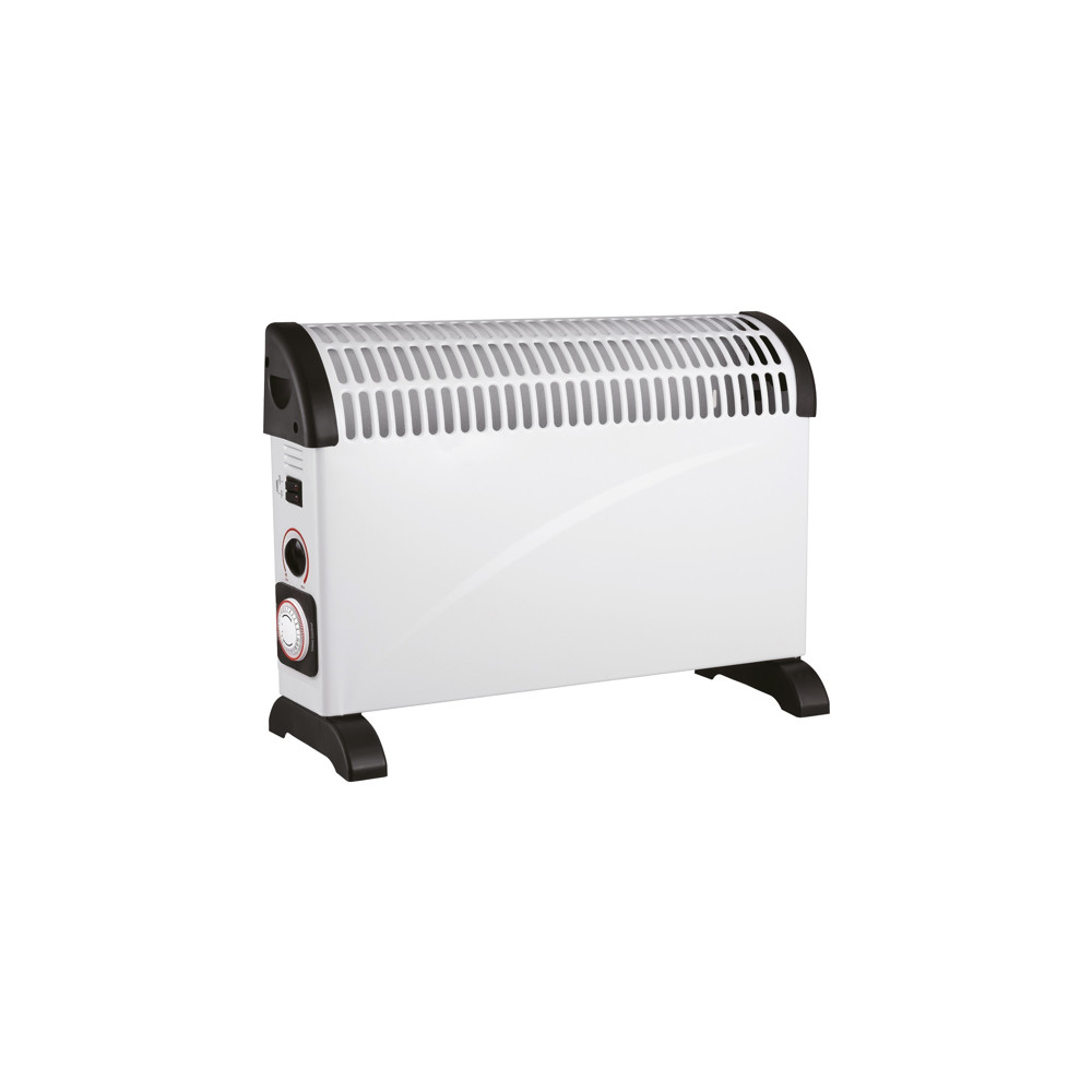 Přenosný konvekční ohřívač Entac s časovačem, 2000 W, 3 stupně výkonu