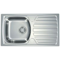 Kuchyňský dřez Alveus Basic 170 Natur, velká výpusť (1136539)