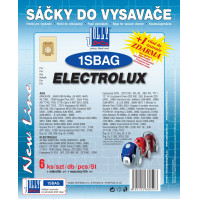 Jolly 1SBAG - sáčky do vysavače AEG, Electrolux, Philips a dalších, 6 ks