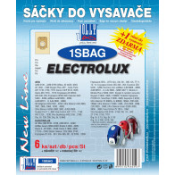 Jolly 1SBAG - sáčky do vysavače AEG, Electrolux, Philips a dalších, 6 ks