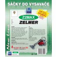 Jolly Z2 MAX - antibakteriální textilní sáčky do vysavače (Okay)