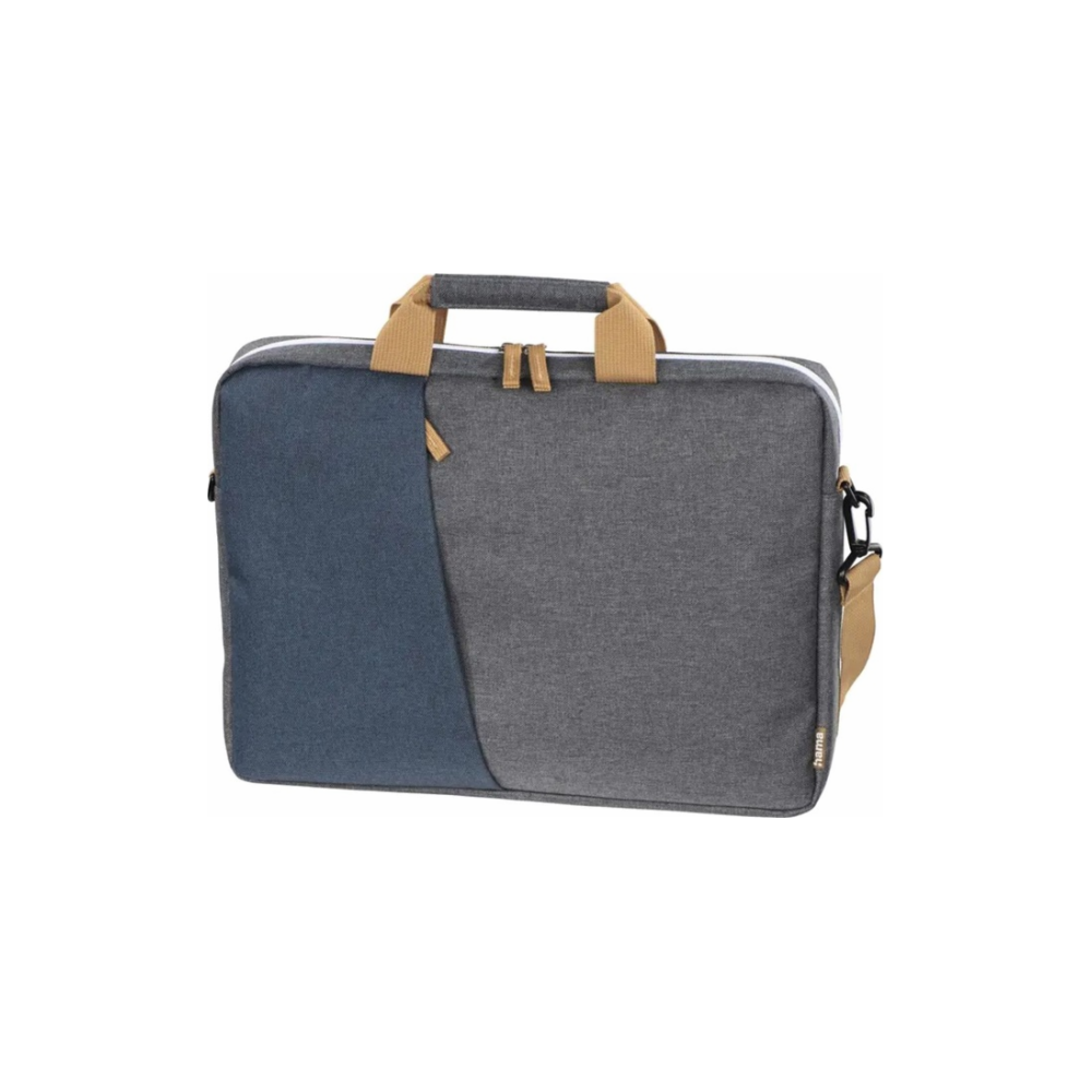 Brašna na notebook 15,6" Florenz, Hama 217127, šedomodrá