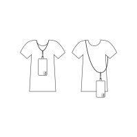 Machršňůra Aligator, univerzální šňůrka pro mobilní telefon, růžová (UST004)