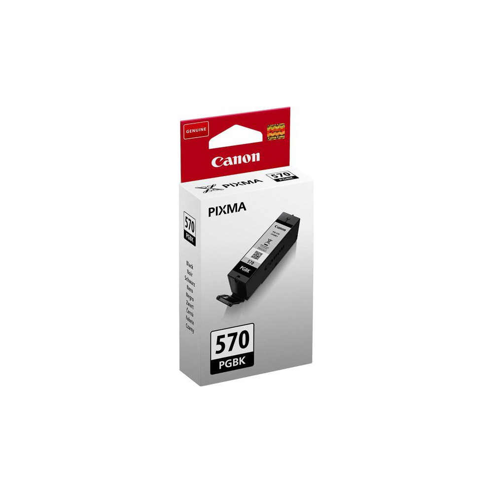 Inkoustová náplň Canon PG-570 PGBK (0372C001), 300 stran, černá