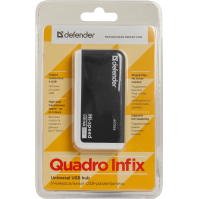 USB hub Defender Quadro Infix 83504, 4 porty USB 2.0