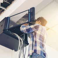 Koaxiální kabel EMOS CB113UV, metráž od 1 m, venkovní, 75 Ohm, 3 stínění