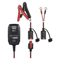 Nabíječka autobaterií 6/12V 0,8A EMOS N1015, desulfatace vybité baterie