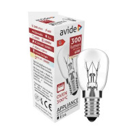 Žárovka do trouby a digestoře, E14, 40 W, AVD Avide, do 300 °C, teplá bílá (AROB14WW-40W)