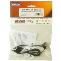Anténa Mascom DA 6350, interiérová, prutová, všesměrová, pasivní
