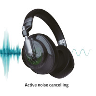 Bezdrátová sluchátka přes uši LAMAX HighComfort ANC (LMXHCANC), černá