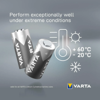 VARTA speciální lithiová baterie Photo Lithium CR2 1ks