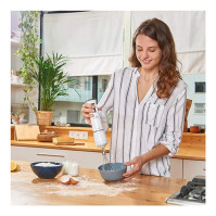 Tyčový mixér Black+Decker, BXHBA600E, 600 W, bílý, 20 rychlostí, funkce turbo, 3v1, 600 W