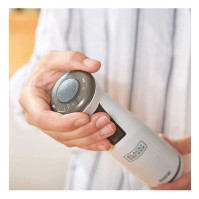 Tyčový mixér Black+Decker, BXHBA600E, 600 W, bílý, 20 rychlostí, funkce turbo, 3v1, 600 W