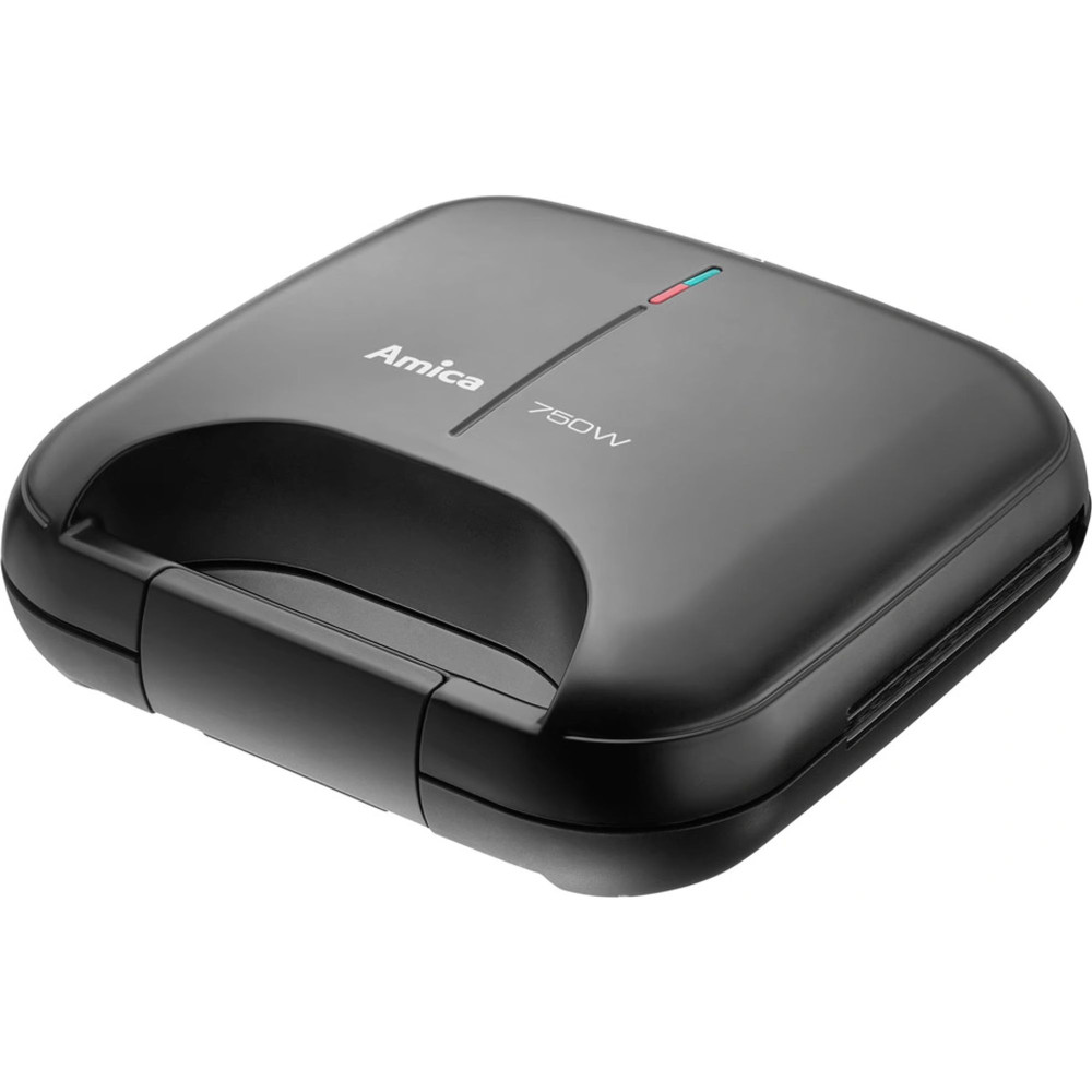 Sendvičovač Amica SMK 4021, 3v1, 750 W, černá