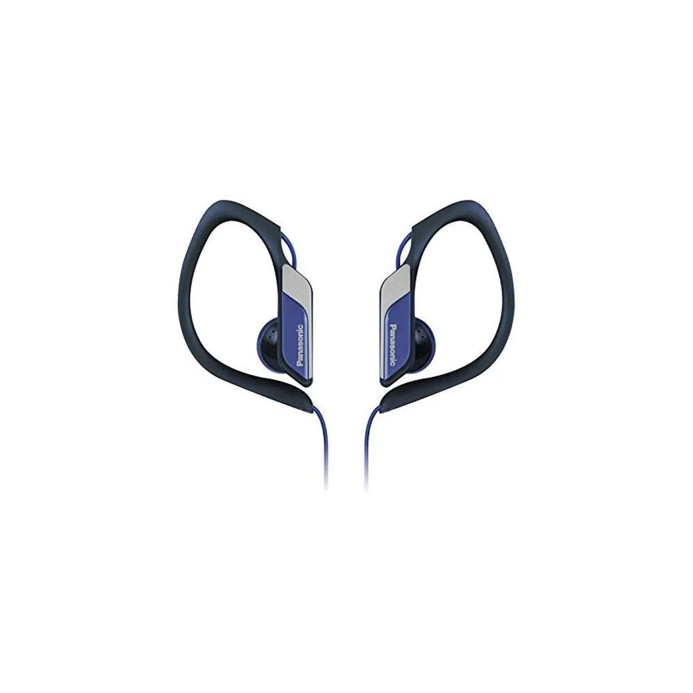 Sportovní sluchátka do uší Panasonic RP-HS34E-A, černo-modrá