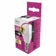 LED žárovka Emos Classic Mini Globe, E14, 6W, teplá bílá