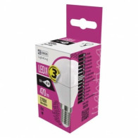 LED žárovka Emos Classic Mini Globe, E14, 6W, teplá bílá