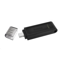 USB Flash Kingston DataTraveler 70, 64GB, USB-C (DT70/64GB), černý