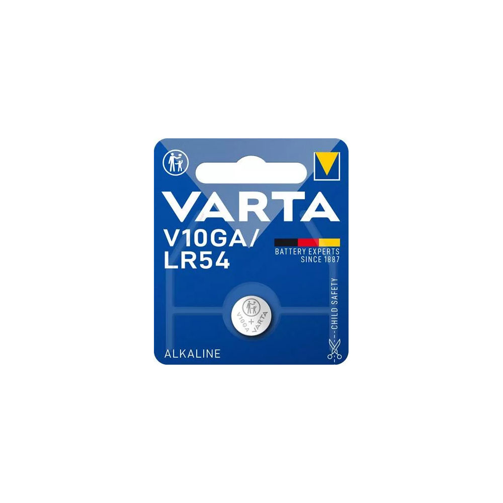 Baterie alkalická Varta V10GA/LR54/LR1130, blistr 1ks (4274112401)