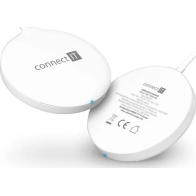 Indukční nabíječka Connect IT CWC-7600-WH, 15W s magsafe, bílá