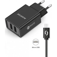 Chytrá nabíječka Aligator CHA0031, micro USB, 2x USB 2.4 A