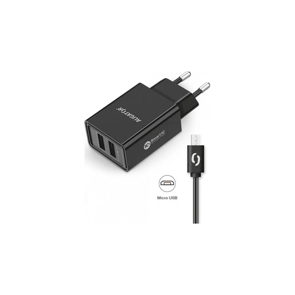 Chytrá nabíječka Aligator CHA0031, micro USB, 2x USB 2.4 A