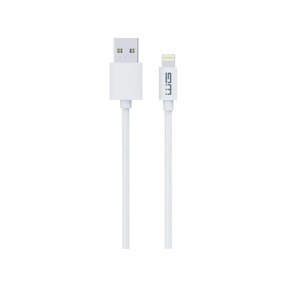 Datový kabel WG Lightning to USB-A, 2 m, white