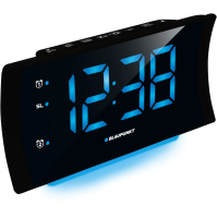 Radiobudík Blaupunkt CR80USB, bateriový i síťový, 20 předvoleb stanic, displej, buzení rádiem, černý