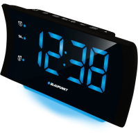 Radiobudík Blaupunkt CR80USB, bateriový i síťový, 20 předvoleb stanic, displej, buzení rádiem, černý