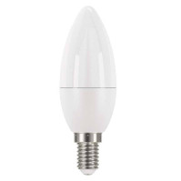 Žárovka LED EMOS svíčka, 6W, E14, teplá bílá