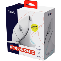 Myš Trust Verto Ergonomic (25133), bílá