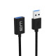 Kabel WG prodlužovací USB na USB 3.0, 3 m (9547), černý