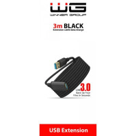 Kabel WG prodlužovací USB na USB 3.0, 3 m (9547), černý