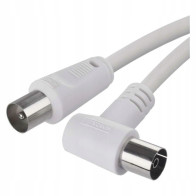 EMOS Anténní koax kabel, 90°, délka 5 m