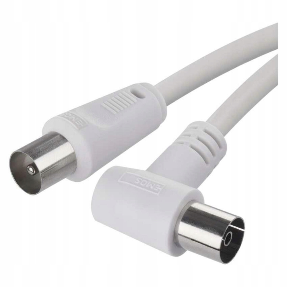 EMOS Anténní koax kabel, 90°, délka 5 m