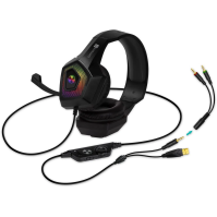 Headset CONNECT IT CHP-5600-BK BATTLE RGB Ed. 3, černá