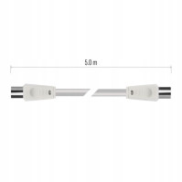 Anténní koaxiální kabel EMOS S30500, 5 m