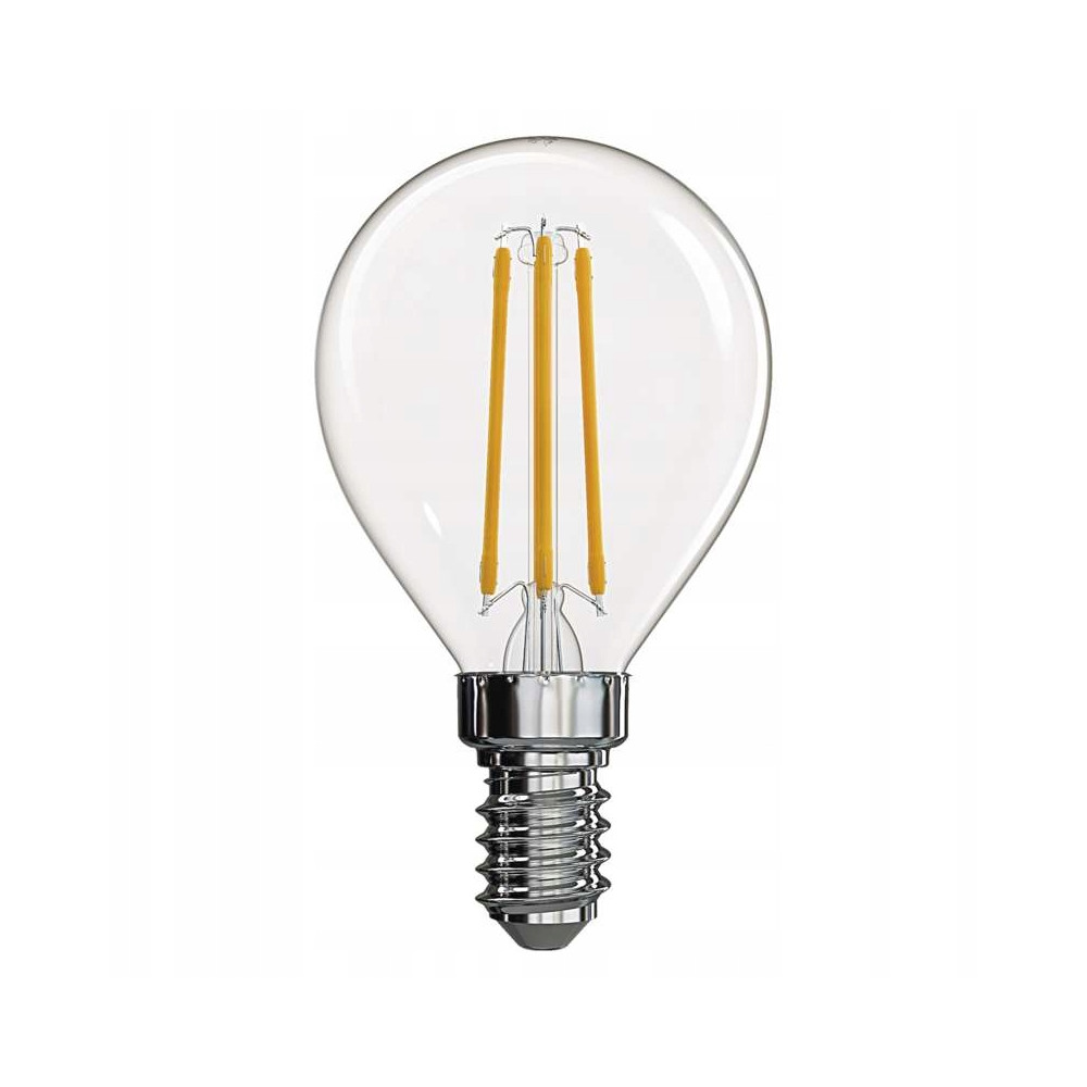 LED žárovka Filament 4W, E14, EMOS Z74230, teplá bílá