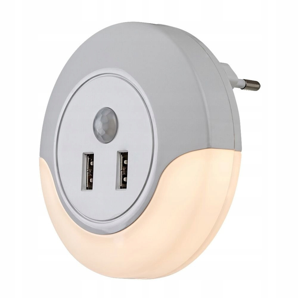 Noční světlo Rabalux Dembo (76012) s USB, bílé