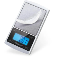 Přesná setinová váha Eldonex EKS-4040-SL, 100 g, nerez